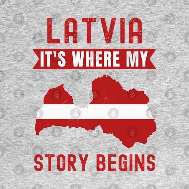 Latvia by footballomatic